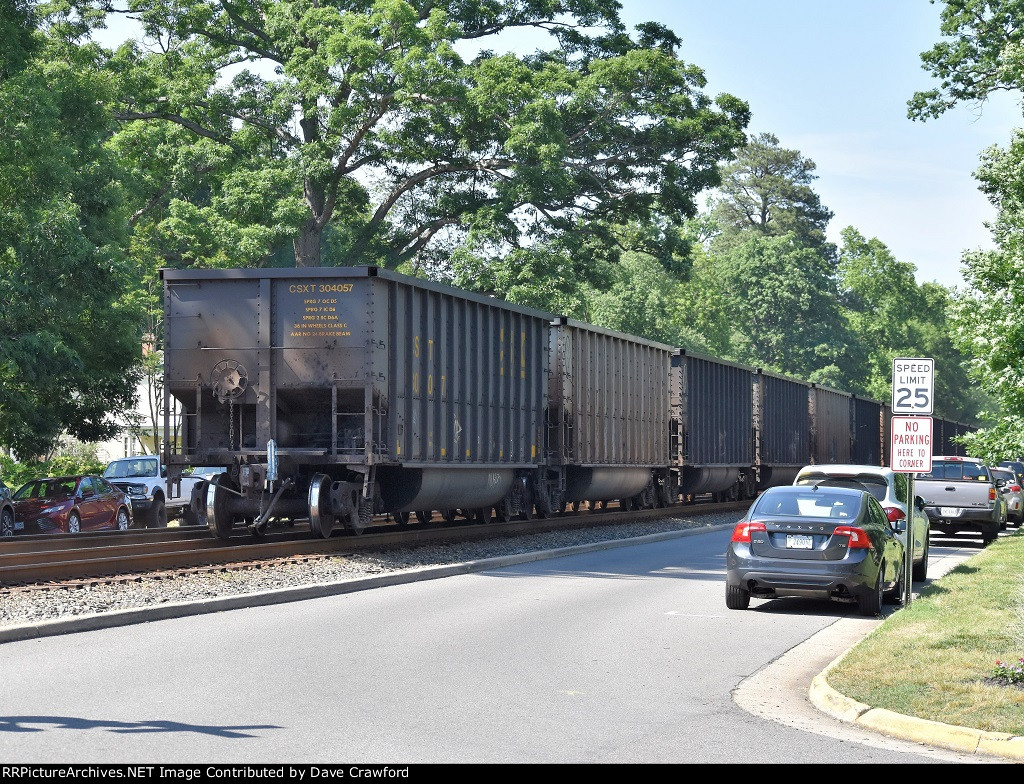 CSX Coal Empties Head North